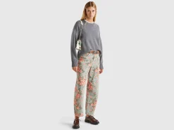 Boxy fit sweater in wool blend