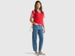 Boxy fit vest with cable knit and perforations