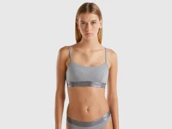 Bra in organic stretch cotton