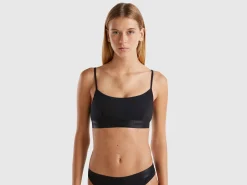 Bra in organic stretch cotton