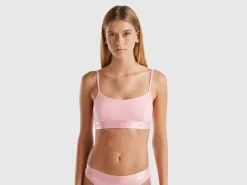 Bra in organic stretch cotton