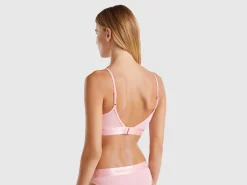 Bra in organic stretch cotton