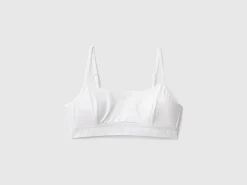 Bra in organic stretch cotton