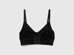 Bralette in super stretch organic cotton