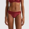 Brazilian underwear in glossy fabric