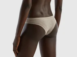 Brazilian underwear in super stretch organic cotton