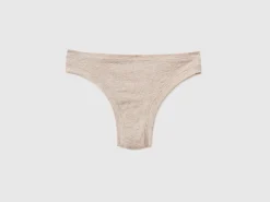 Brazilian underwear in super stretch organic cotton