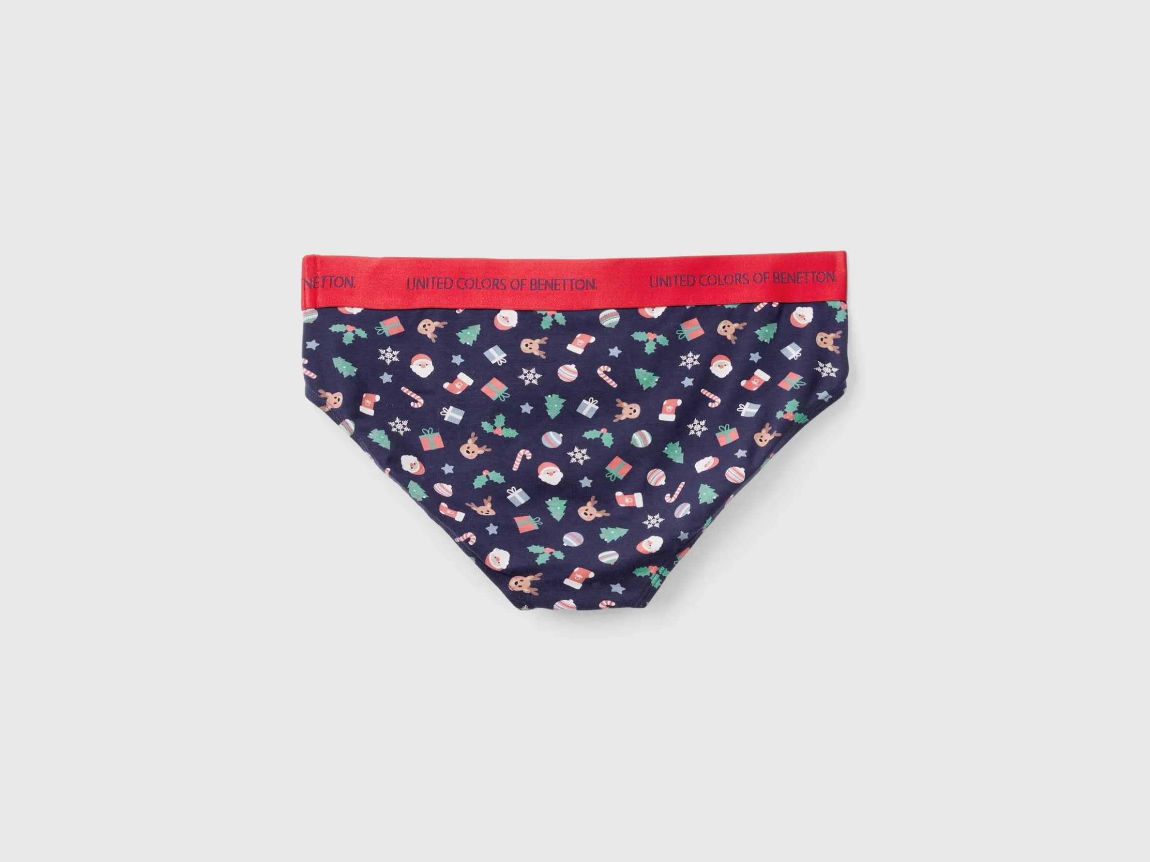 Briefs with Christmas print