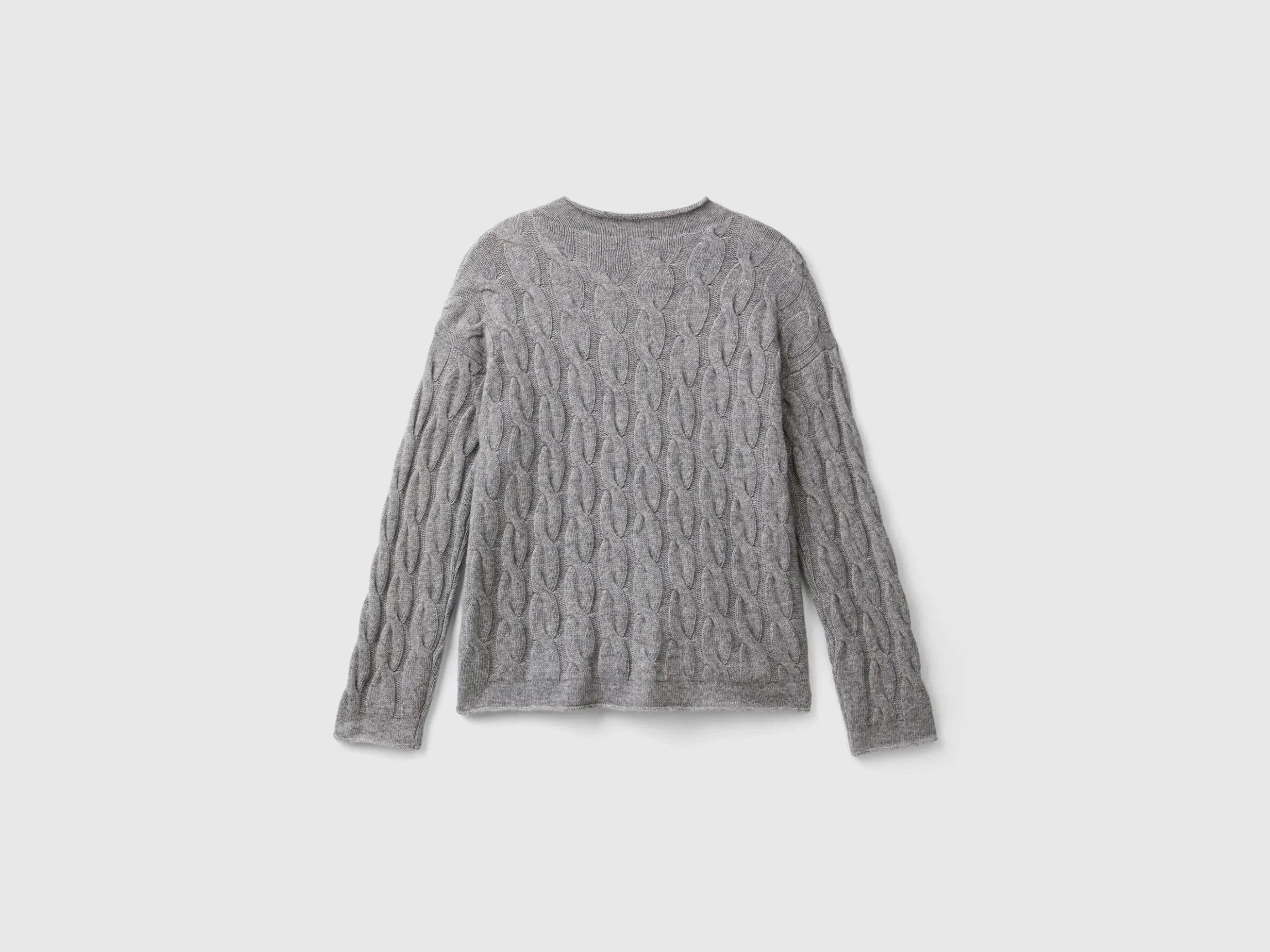 Cable knit sweater