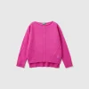 Cable knit sweater in wool blend