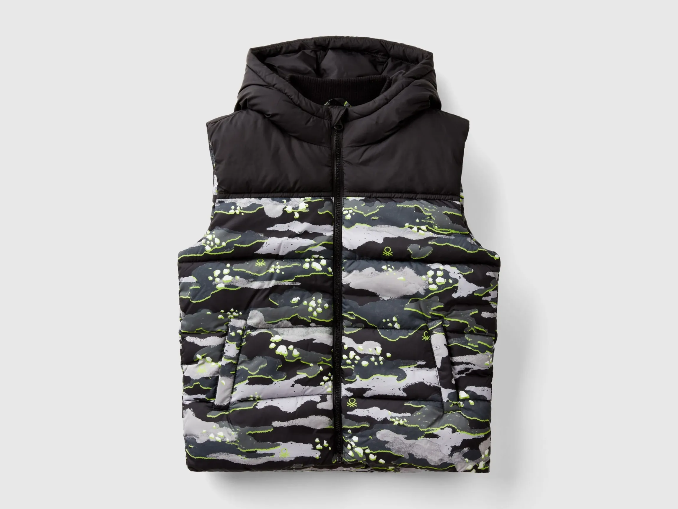 Camouflage padded vest