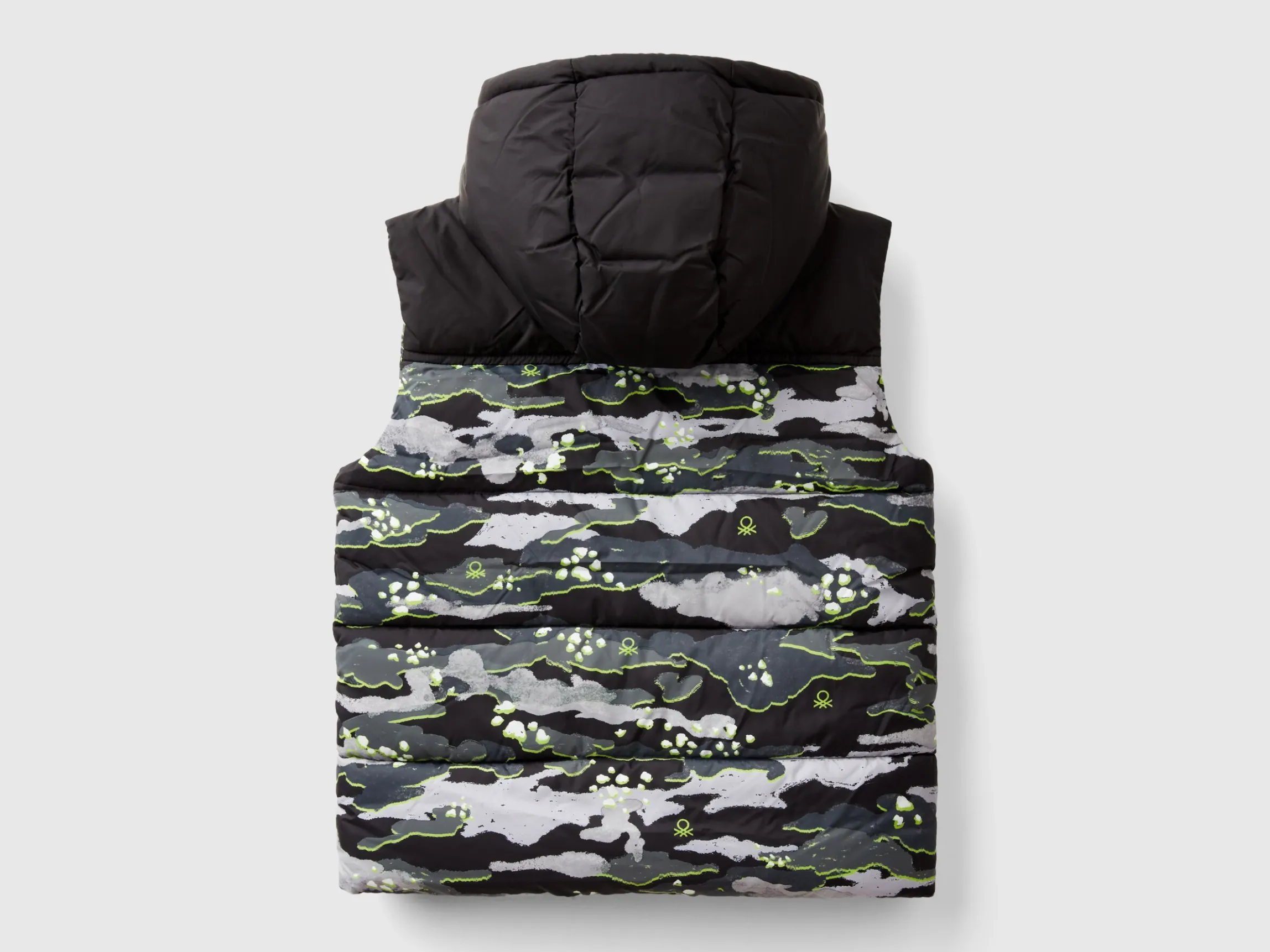 Camouflage padded vest