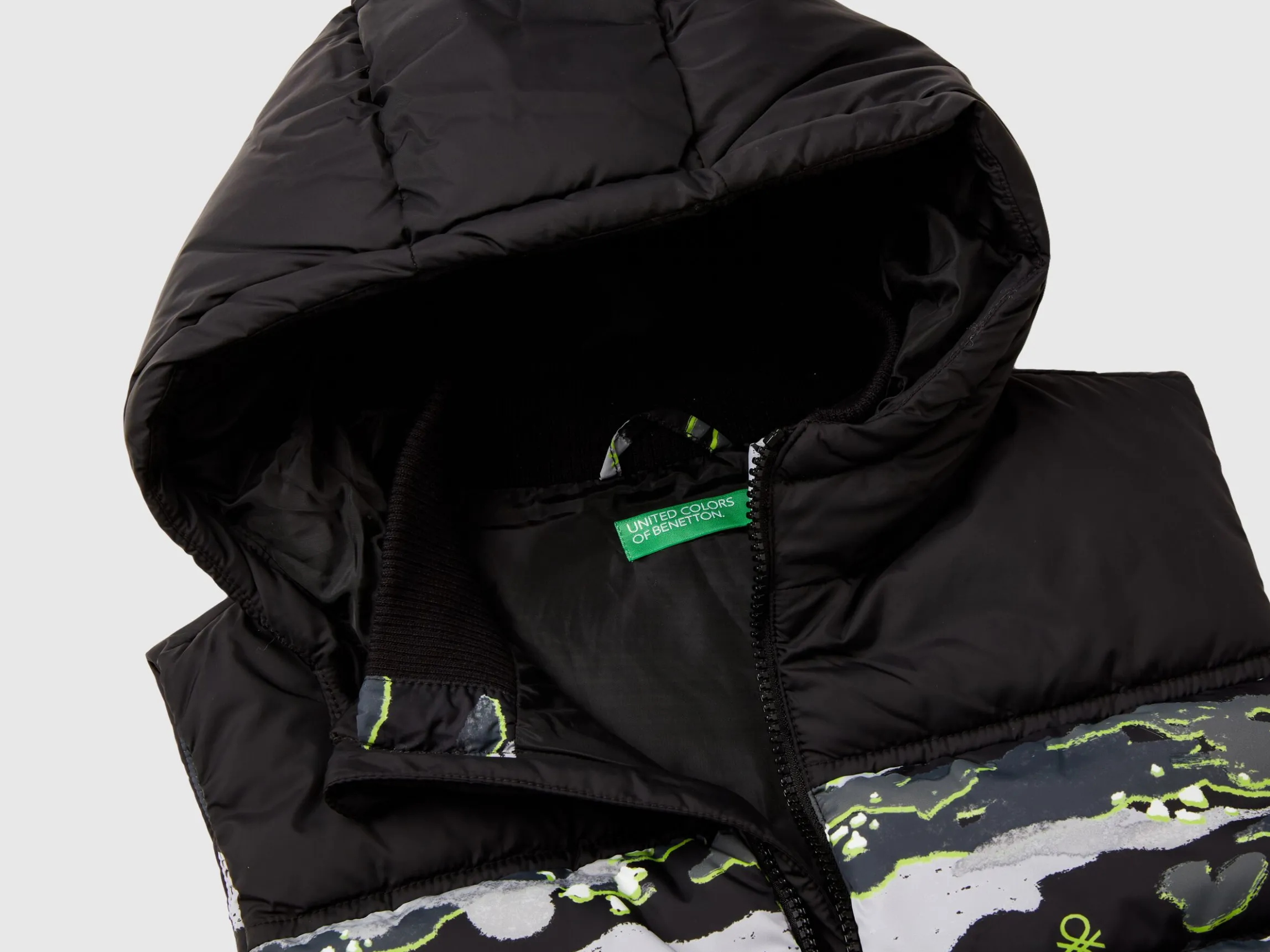 Camouflage padded vest