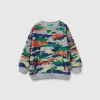 Camouflage print sweatshirt