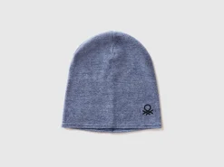 Cap in stretch cotton