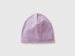 Cap in stretch cotton