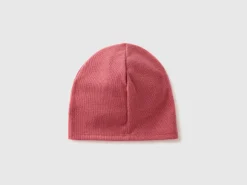 Cap in stretch cotton