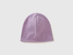 Cap in stretch cotton