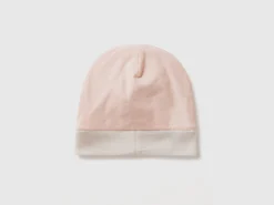 Cap in stretch cotton with print
