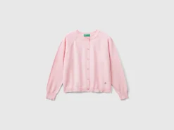 Cardigan in pure cotton