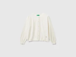Cardigan in pure cotton