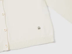 Cardigan in pure cotton