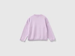 Cardigan in pure cotton lurex