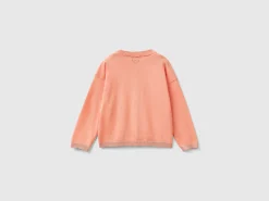 Cardigan in pure cotton lurex