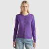 Cardigan in pure Shetland wool