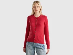 Cardigan in pure Shetland wool