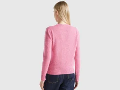 Cardigan in pure Shetland wool