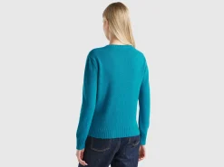 Cardigan in pure Shetland wool