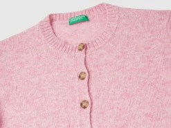 Cardigan in pure Shetland wool