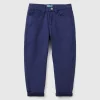Carrot fit trousers