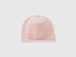 Cashmere blend cap