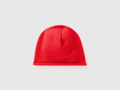Cashmere blend cap