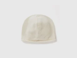 Cashmere blend cap