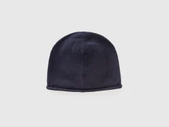 Cashmere blend cap