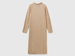 Cashmere blend midi dress