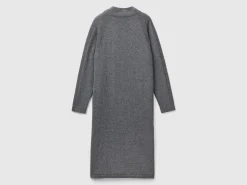Cashmere blend midi dress