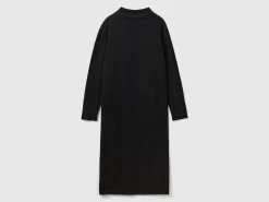 Cashmere blend midi dress
