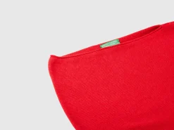 Cashmere blend poncho
