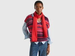 Cashmere blend scarf