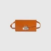 Cell phone holder bag with crossbody strap