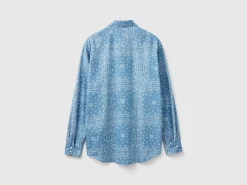 Chambray western shirt