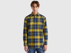 Check flannel shirt