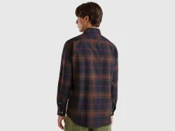 Check flannel shirt