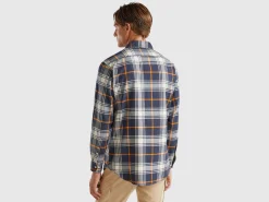Check flannel shirt
