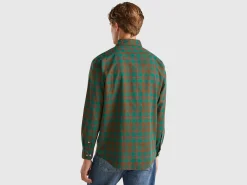 Check flannel shirt