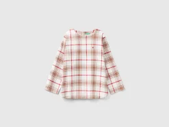 Check flannel top